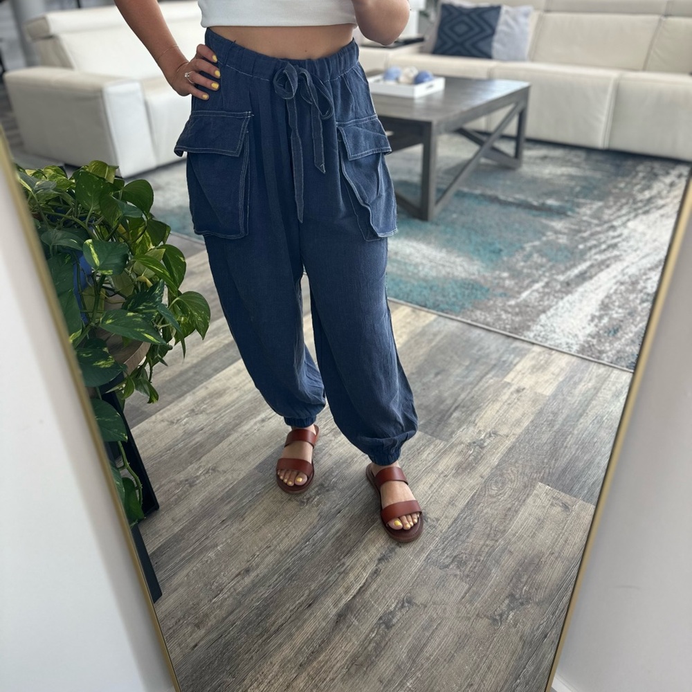 Boho Cargo Pants